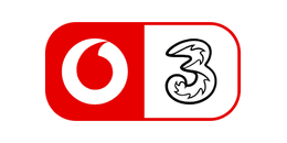 VodafoneThree logo